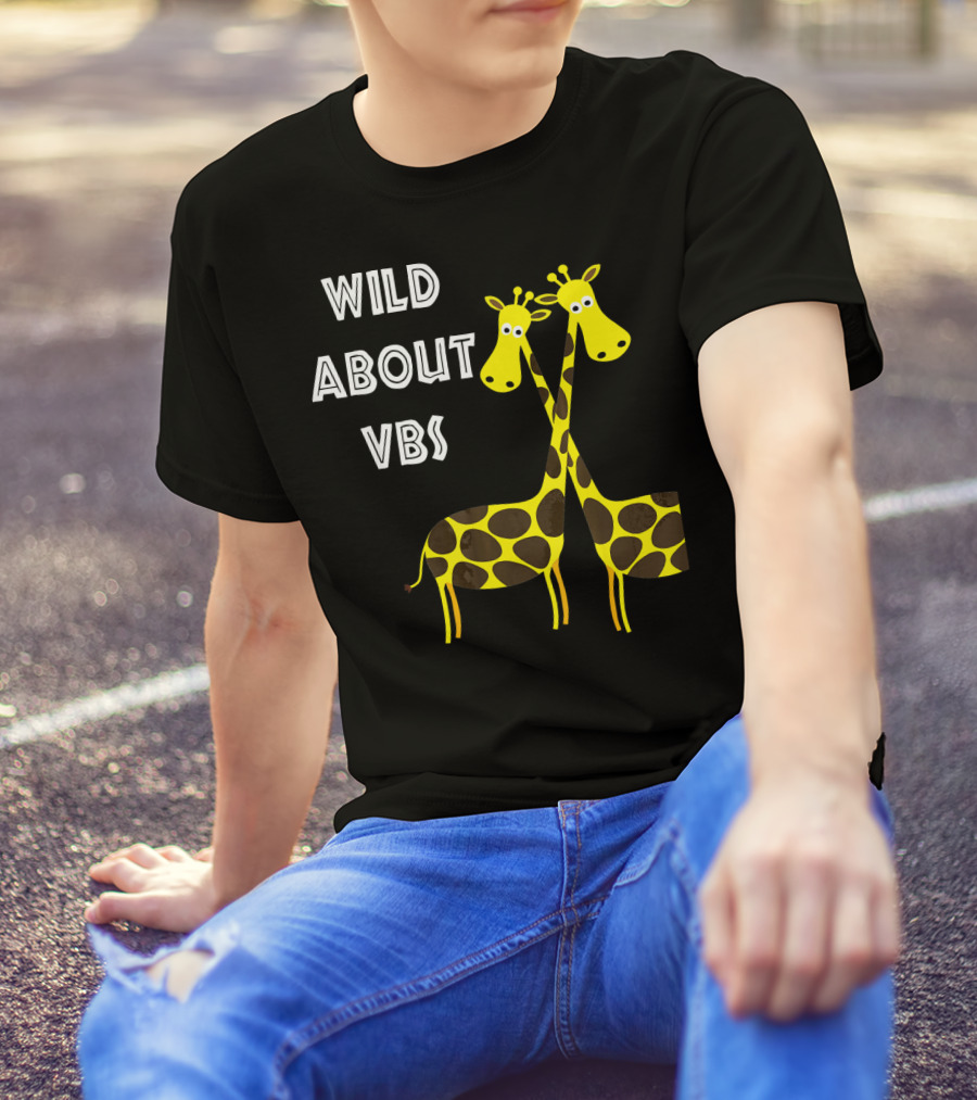 Wild About VBS Giraffe Pair Adventure T-Shirt
