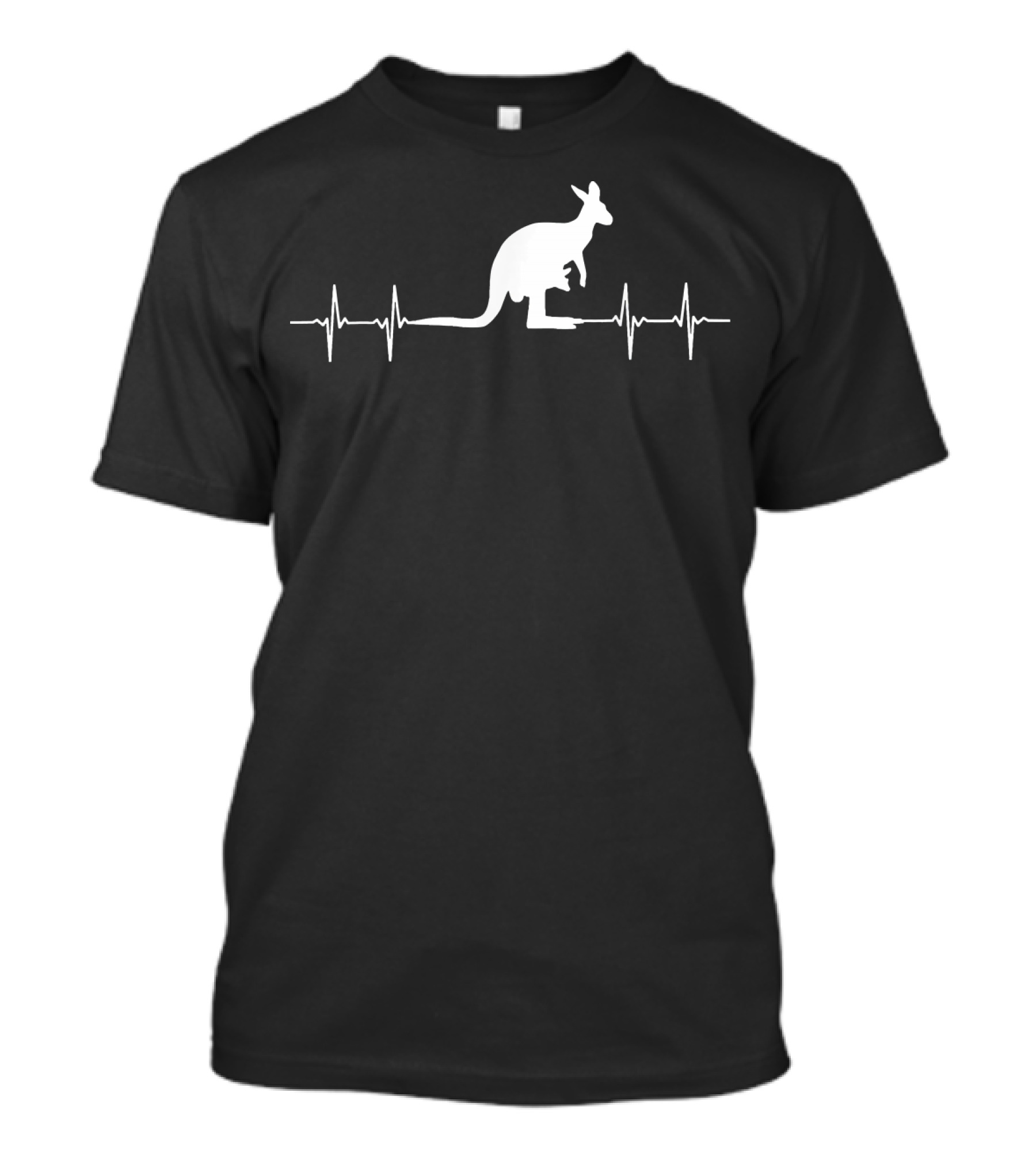 Heartbeat Kangaroo Mom T-Shirt