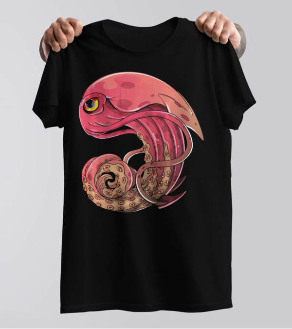 Chameleon Legion Squid Octopus Fusion T-Shirt