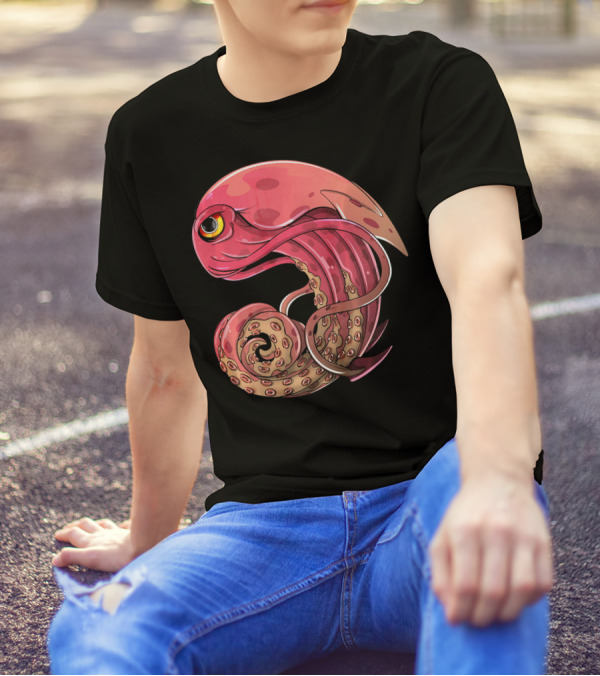 Chameleon Legion Squid Octopus Fusion T-Shirt