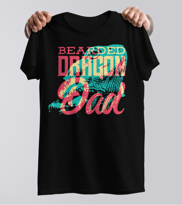 Bearded Dragon Dad Pogona T-Shirt