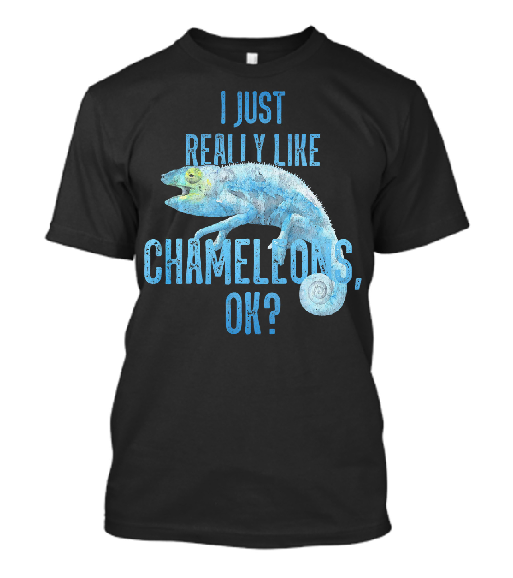 I Just Really Like Chameleons, OK? T-Shirt