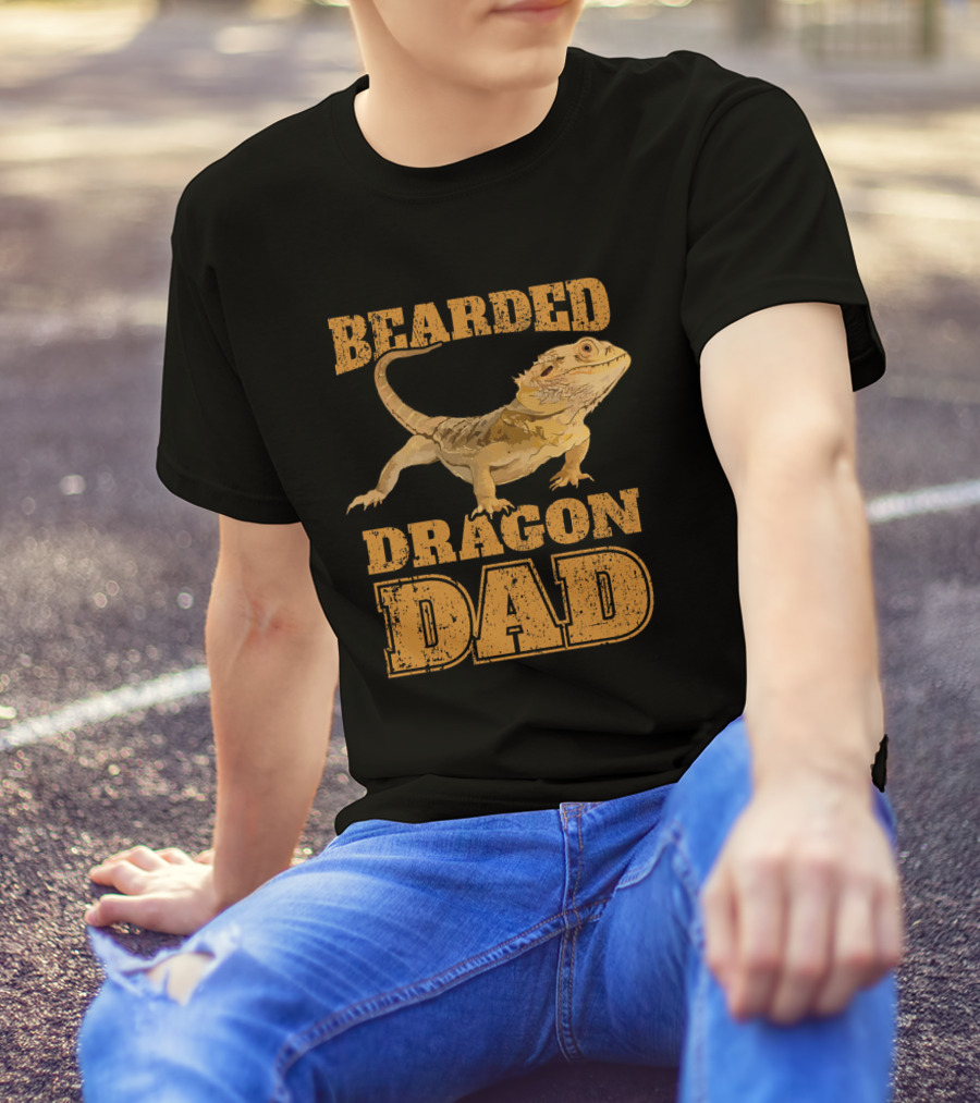 Bearded Dragon Dad T-Shirt