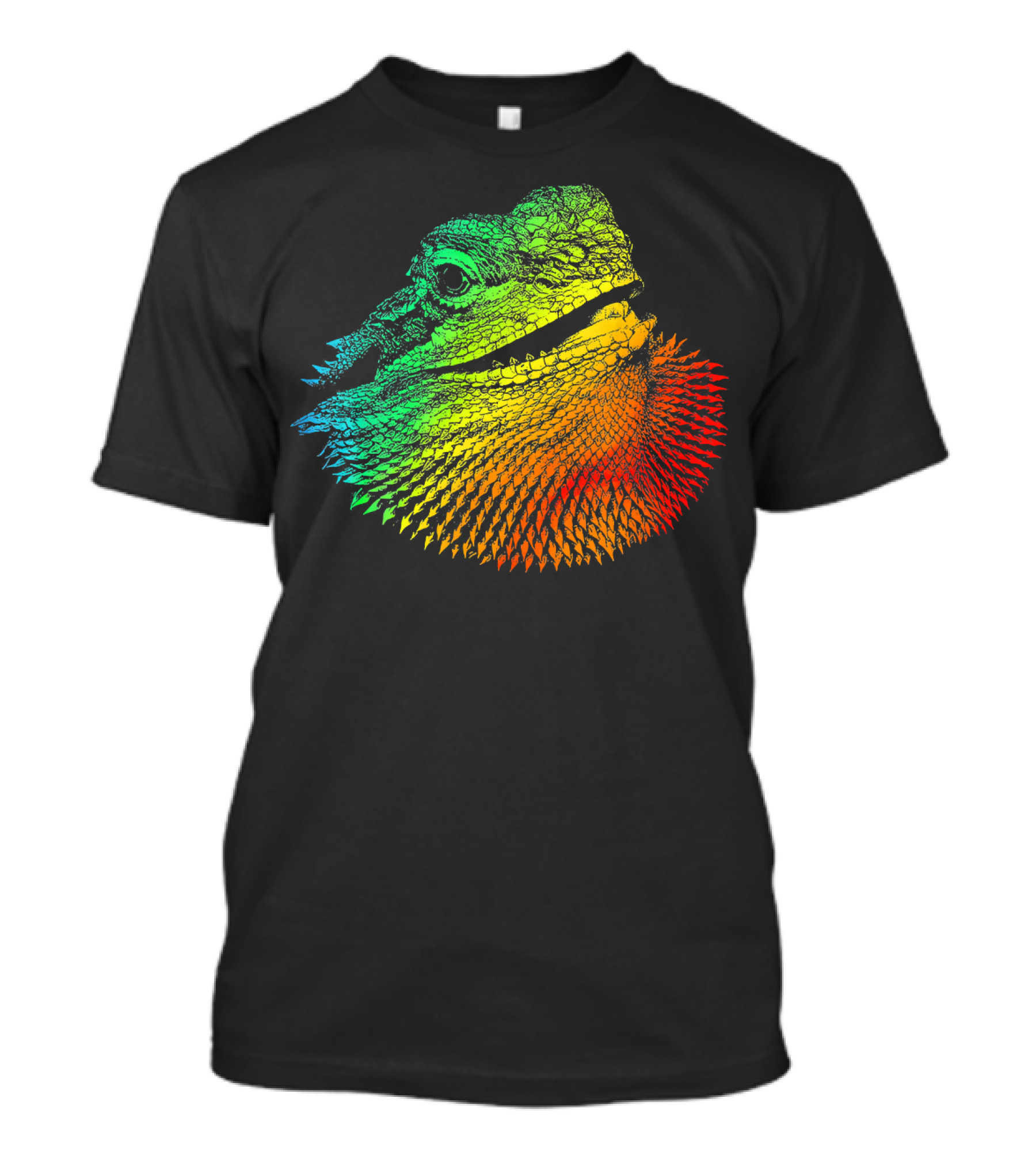 BEARDED DRAGON Rainbow Colors T-Shirt