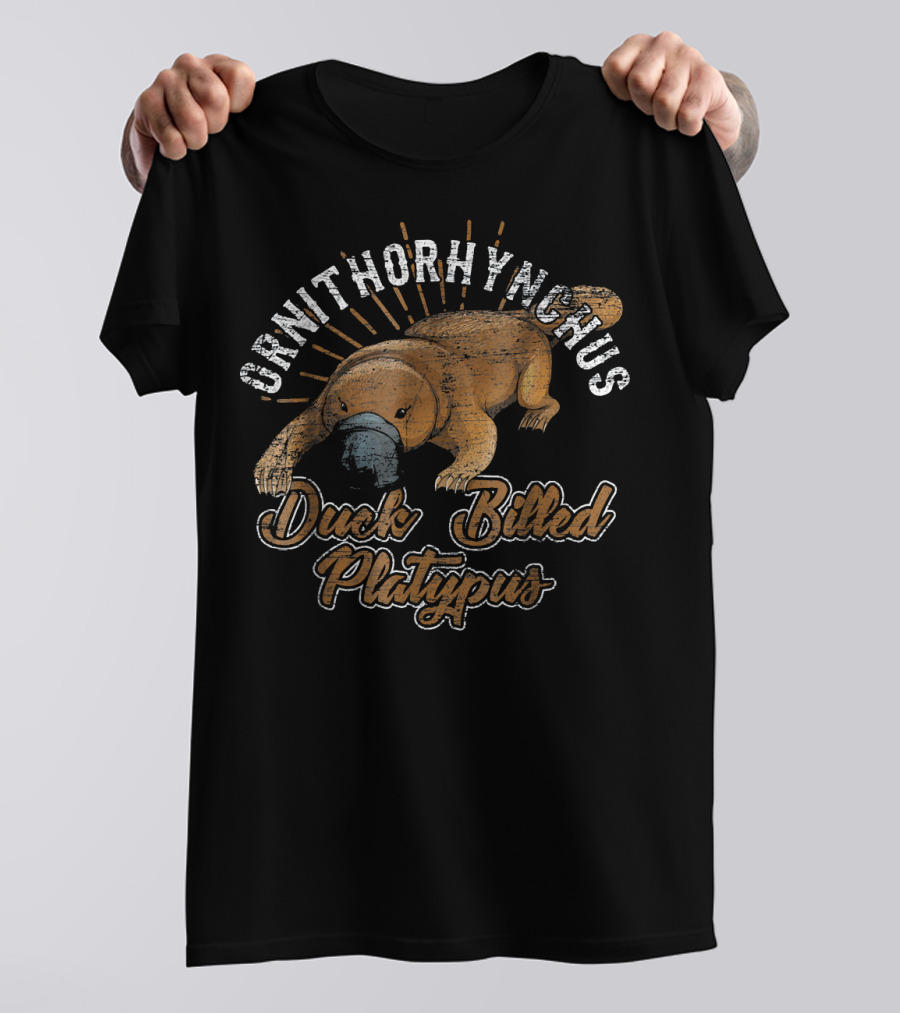 ORNITHORHYNCHUS Duck Billed Platypus T-Shirt