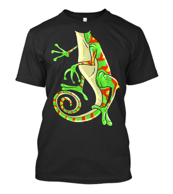 Cool Headless Chameleon Halloween Costume Spooky Reptile T-Shirt