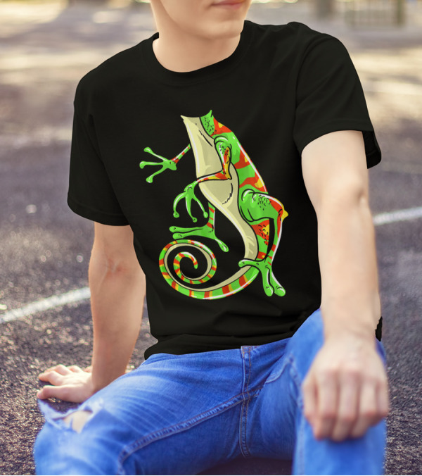 Cool Headless Chameleon Halloween Costume Spooky Reptile T-Shirt