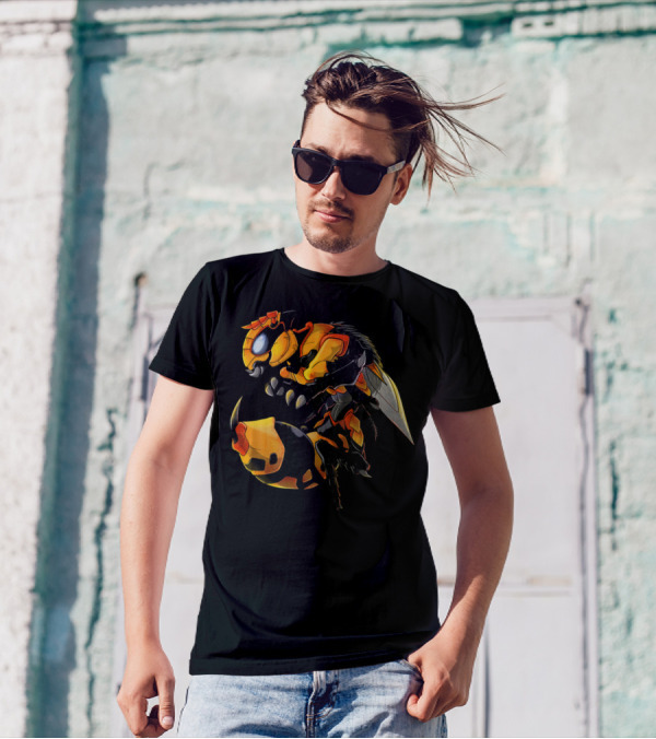 Chameleon Legion Wasp Hornet Insect Kill T-Shirt