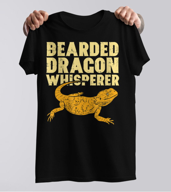 Bearded Dragon Whisperer Reptile Lover T-Shirt