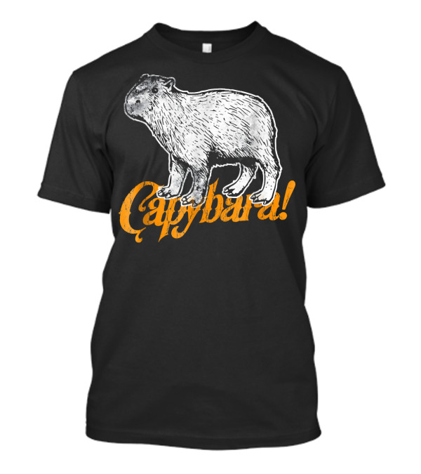 Capybara Wildlife Enthusiast T-Shirt