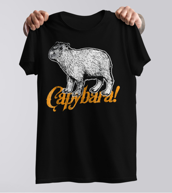 Capybara Wildlife Enthusiast T-Shirt
