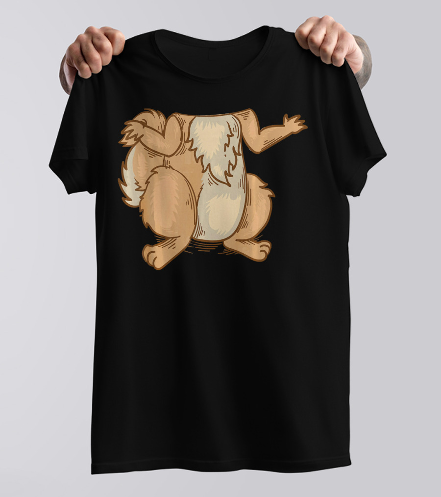 Cool Lazy Chipmunk Squirrel Halloween Costume Animal Co T-Shirt