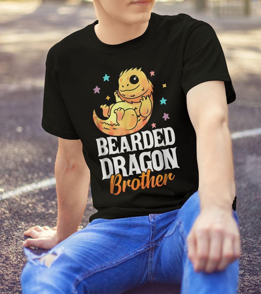 BEARDED DRAGON BROTHER LIZARD LOVERS T-Shirt