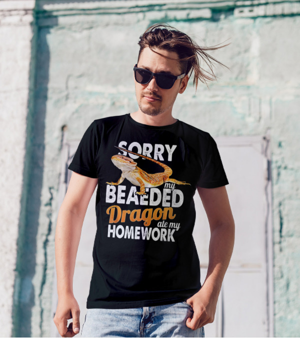 Sorry My Beaded Dragon Ate My Homework T-Shirt