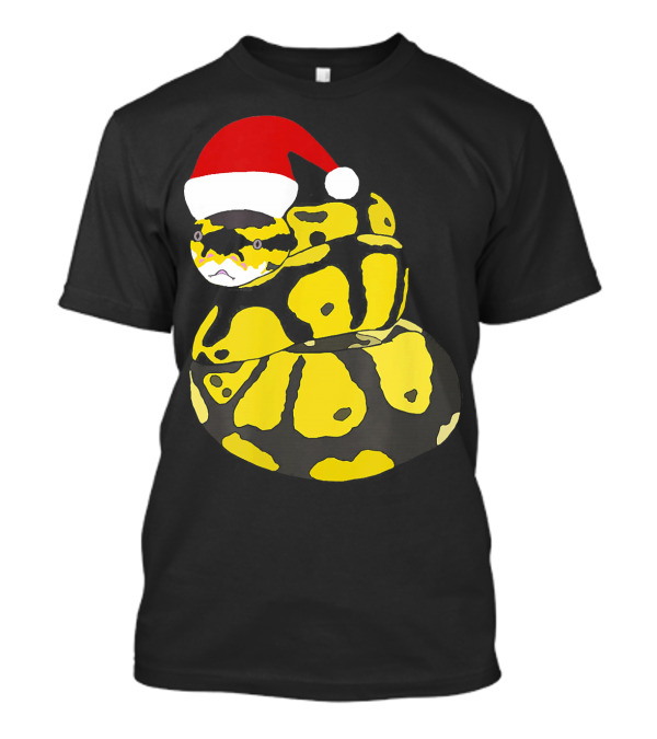 Baby Ball Python With Santa Hat T-Shirt