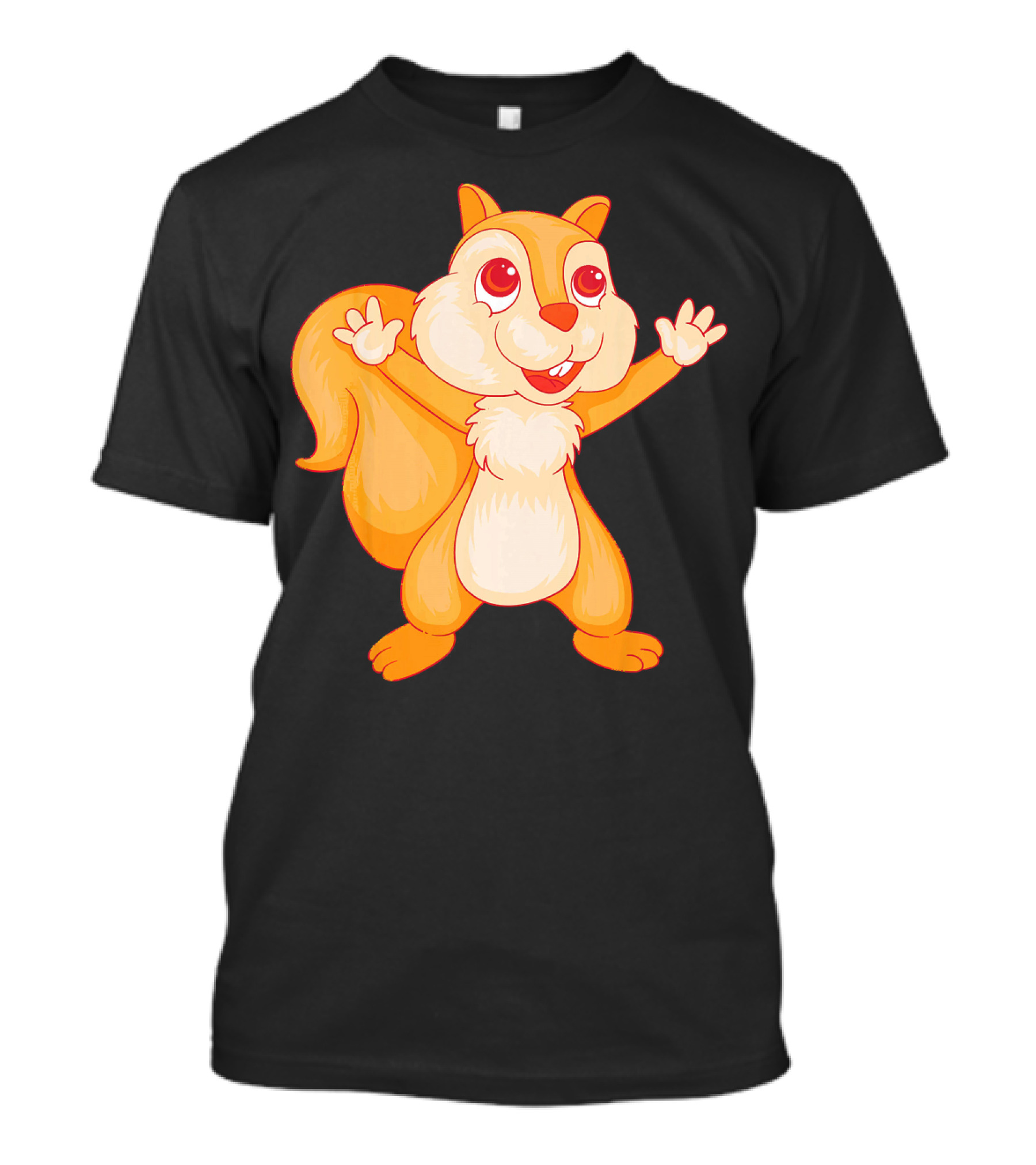 Cool Squirrel Great Sciurida Cartoon Character T-Shirt