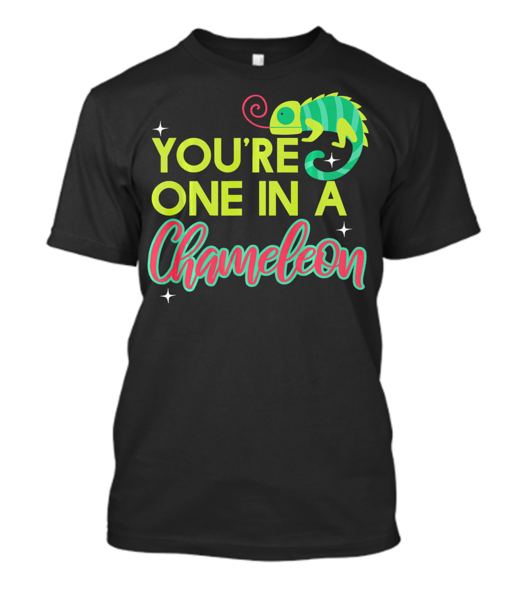 You're One In A Chameleon Pun Lizard T-Shirt