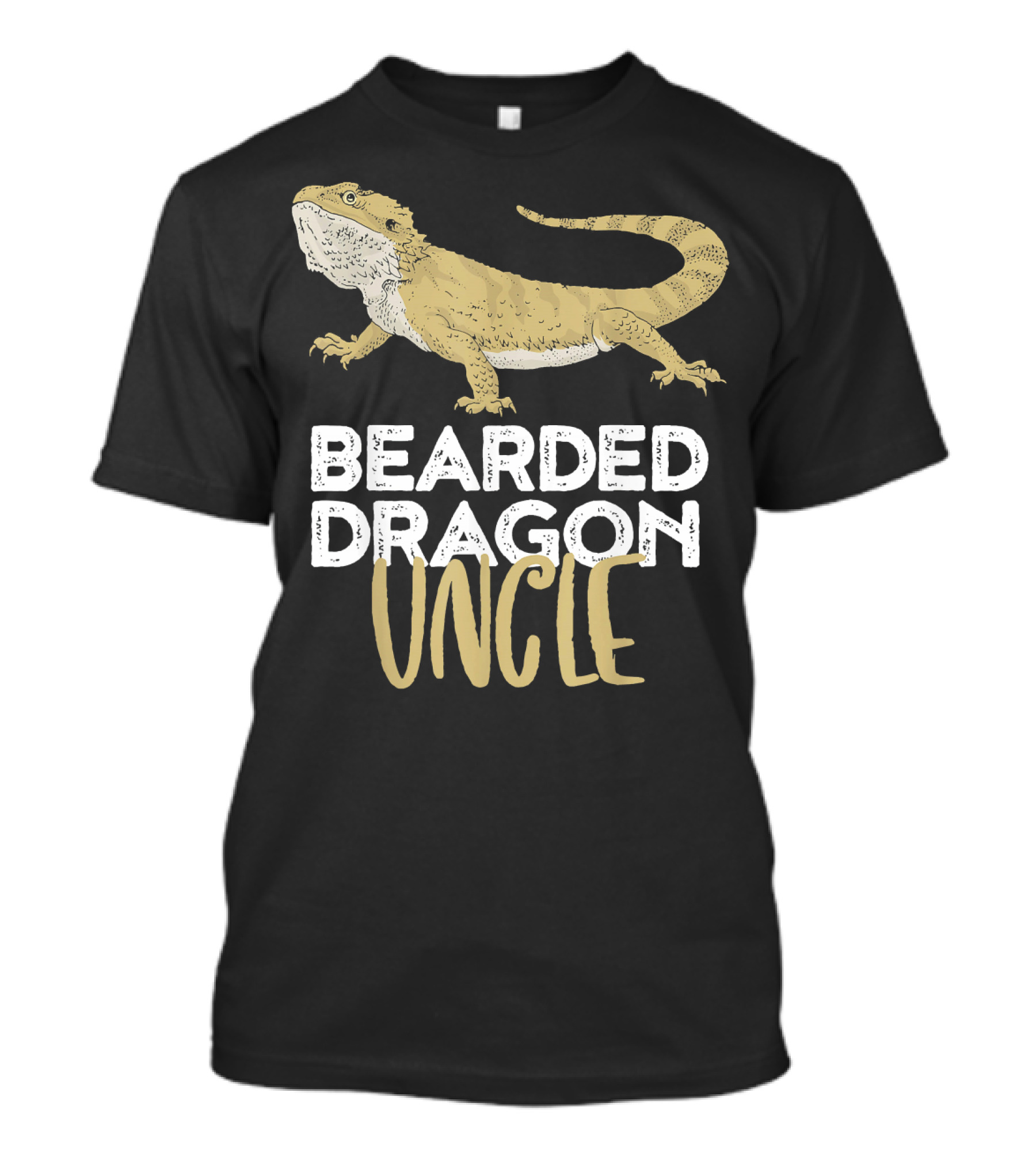Bearded Dragon Uncle Reptile Enthusiast T-Shirt