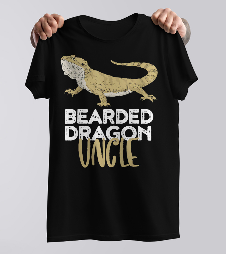 Bearded Dragon Uncle Reptile Enthusiast T-Shirt