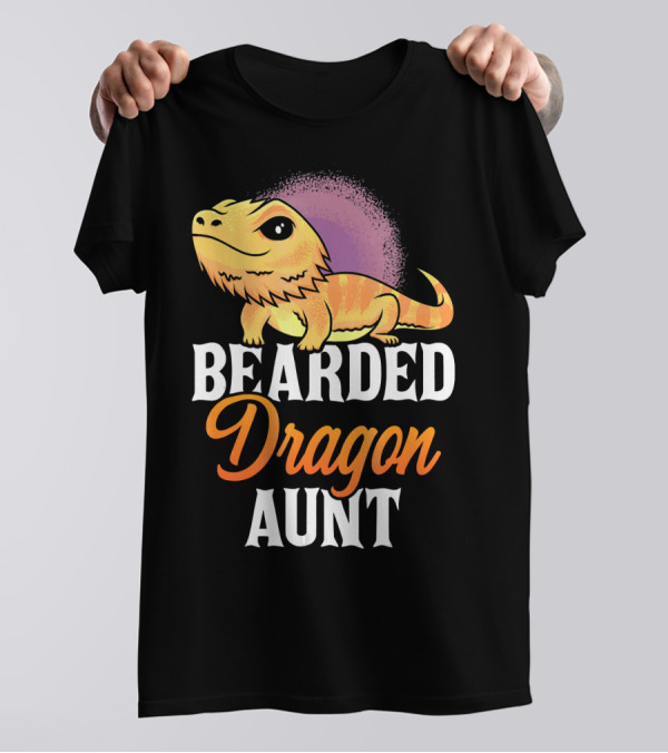 Bearded Dragon Aunt Lizard Lovers T-Shirt