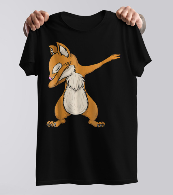 Funny Dabbing Squirrel Pose T-Shirt