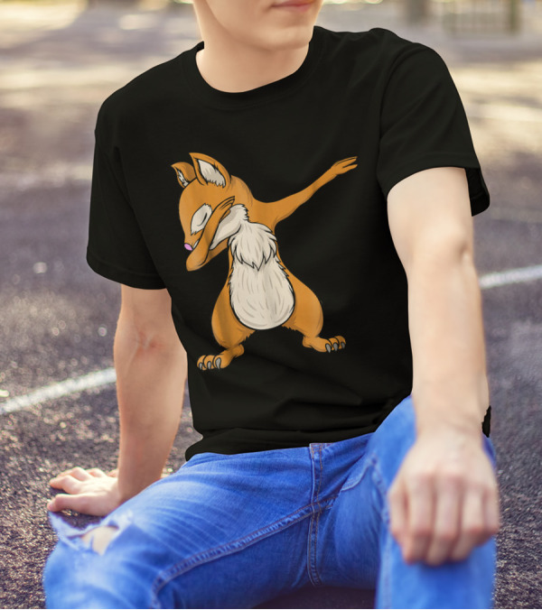 Funny Dabbing Squirrel Pose T-Shirt