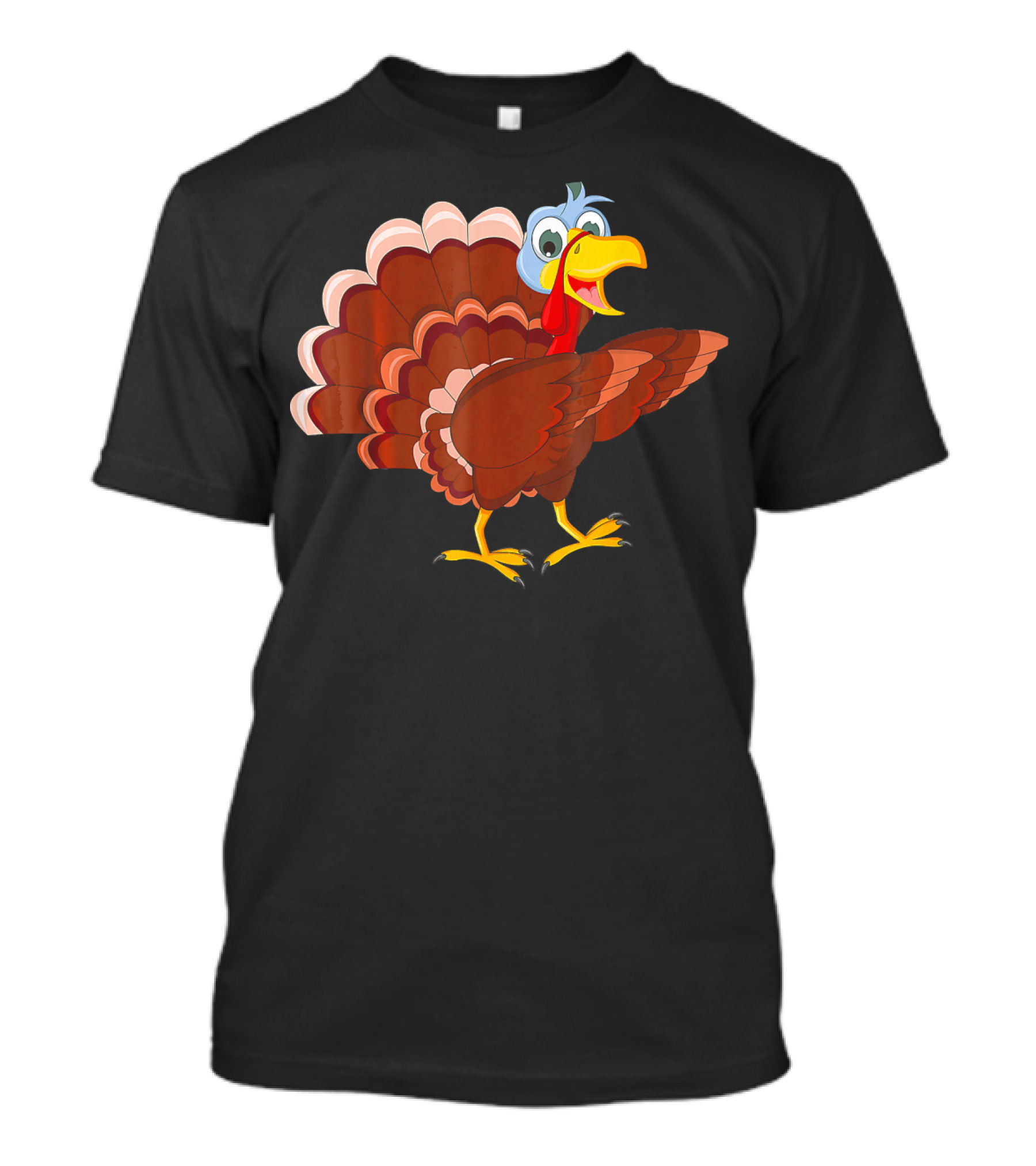 Dabbing Turkey Thanksgiving Funny Piligrim T-Shirt