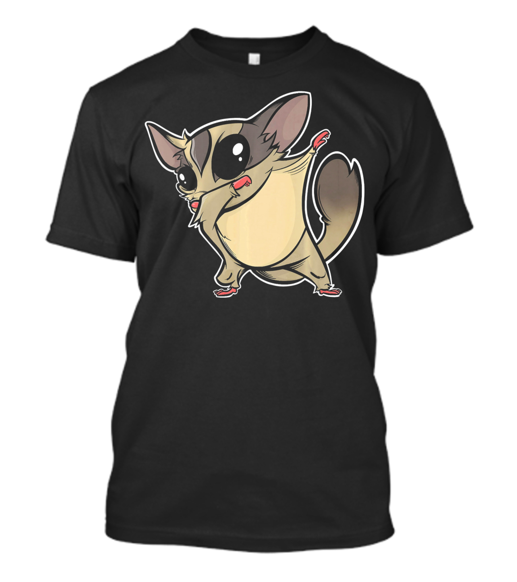Dabbing Sugar Glider With Cute T-Shirt