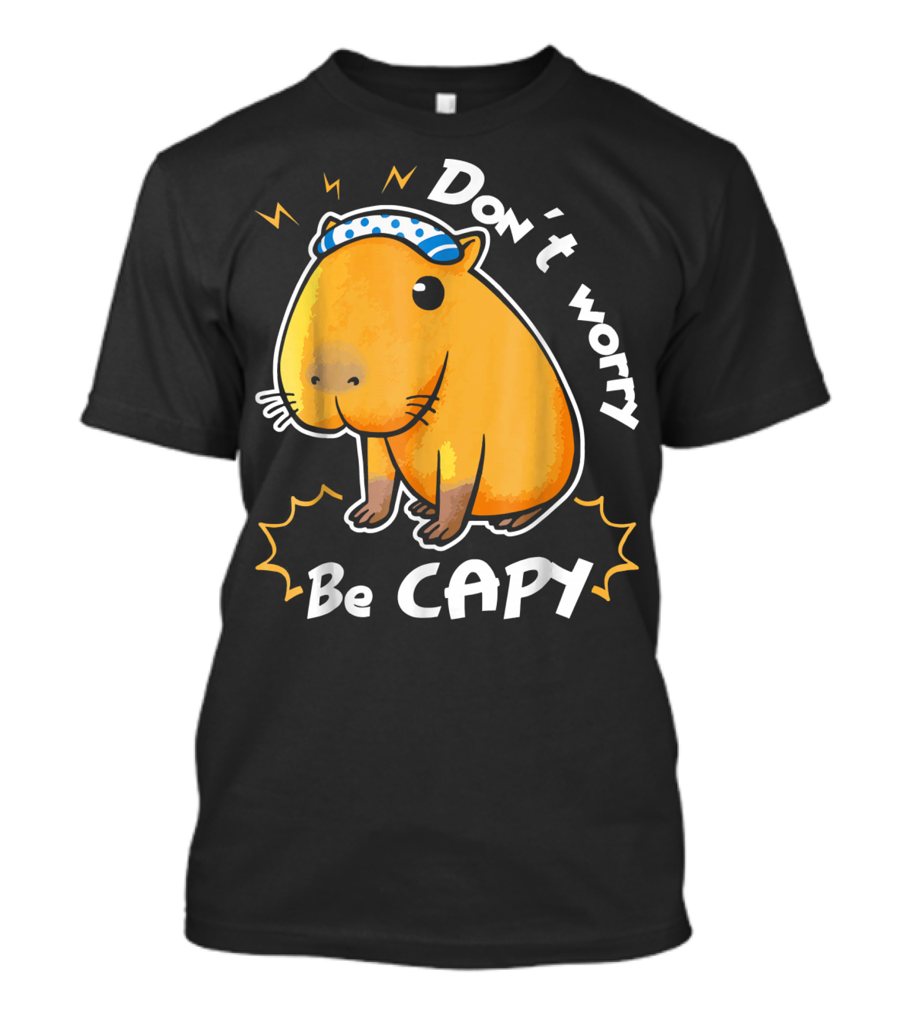 Don't Worry Be Capy Capybara Love T-Shirt