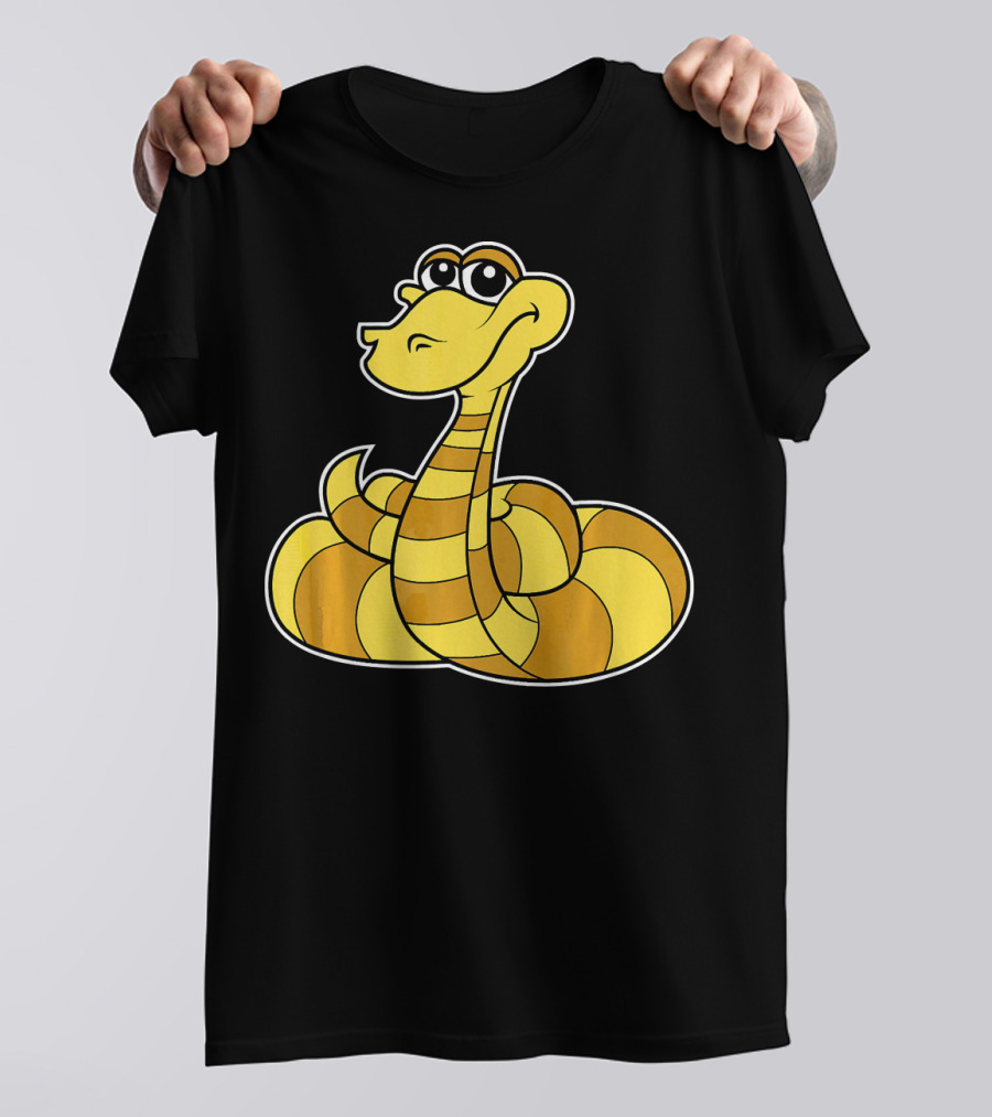 CUTE BALL PYTHON Pet Owners Snake Cartoon T-Shirt