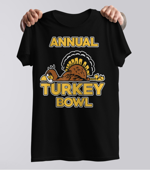 Annual Turkey Bowl Funny Turkey T-Shirt