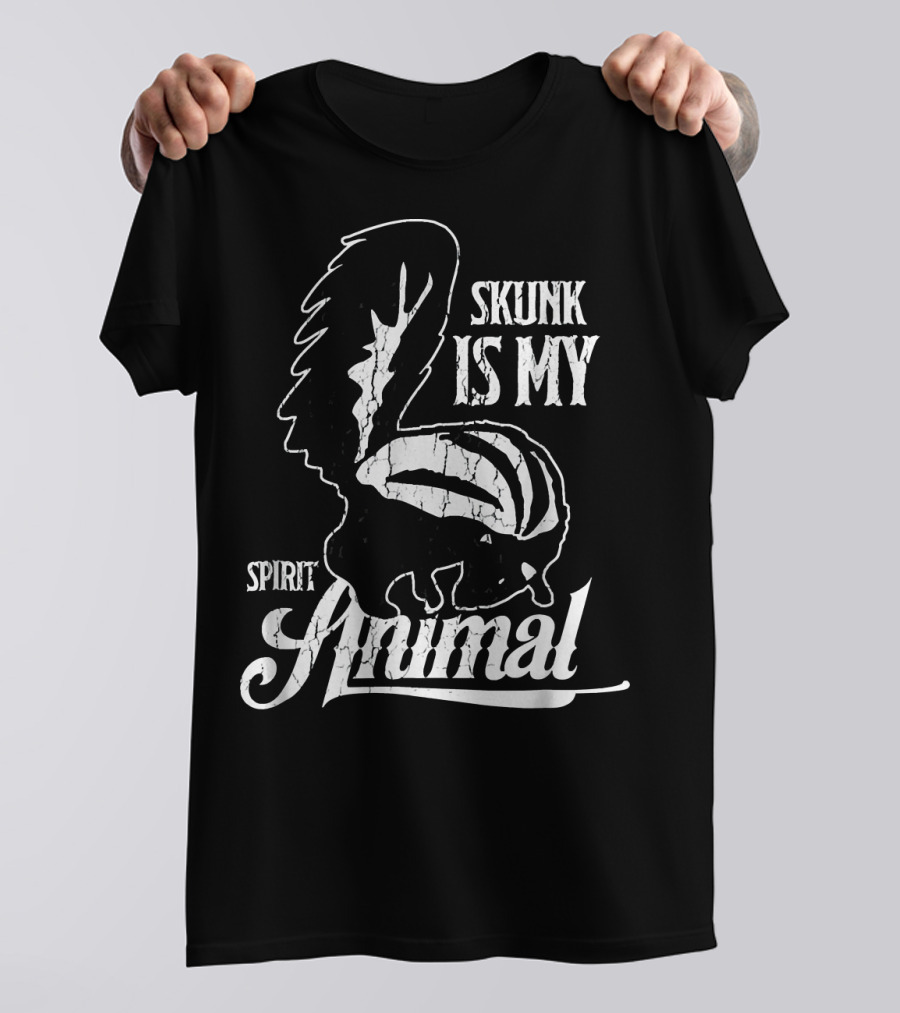 Skunk Is My Spirit Animal T-Shirt