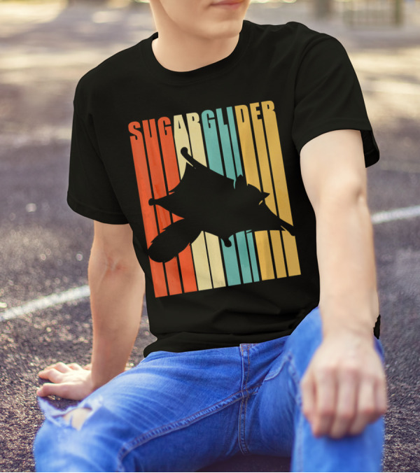 Sugar Glider Australien Zoo Keeper Flying Squirrel T-Shirt