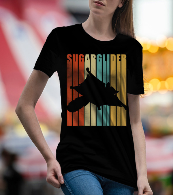 Sugar Glider Australien Zoo Keeper Flying Squirrel T-Shirt