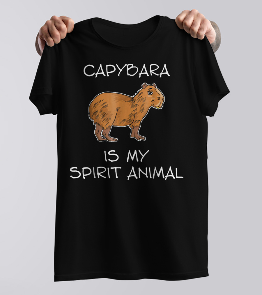Capybara Is My Spirit Animal T-Shirt