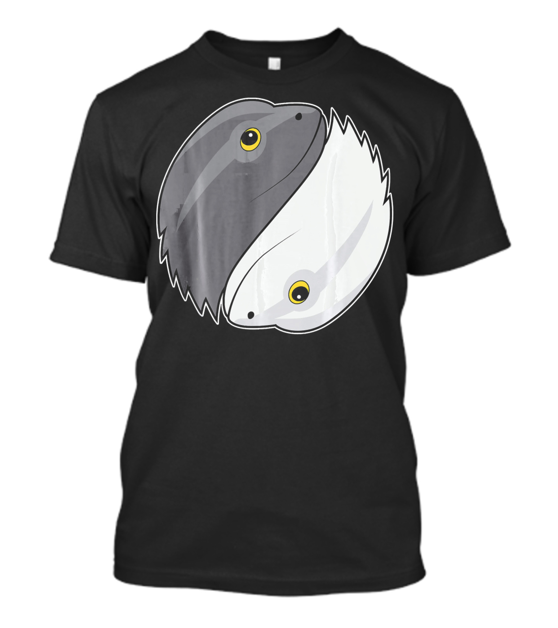 Bearded Dragon Lizard Yin Yang Repti T-Shirt