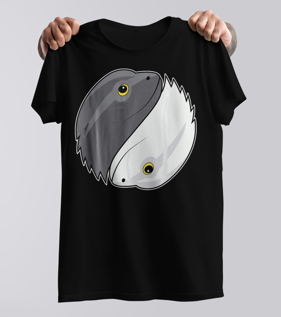 Bearded Dragon Lizard Yin Yang Repti T-Shirt