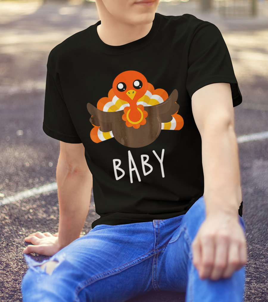 Baby Turkey Cute Cartoon T-Shirt