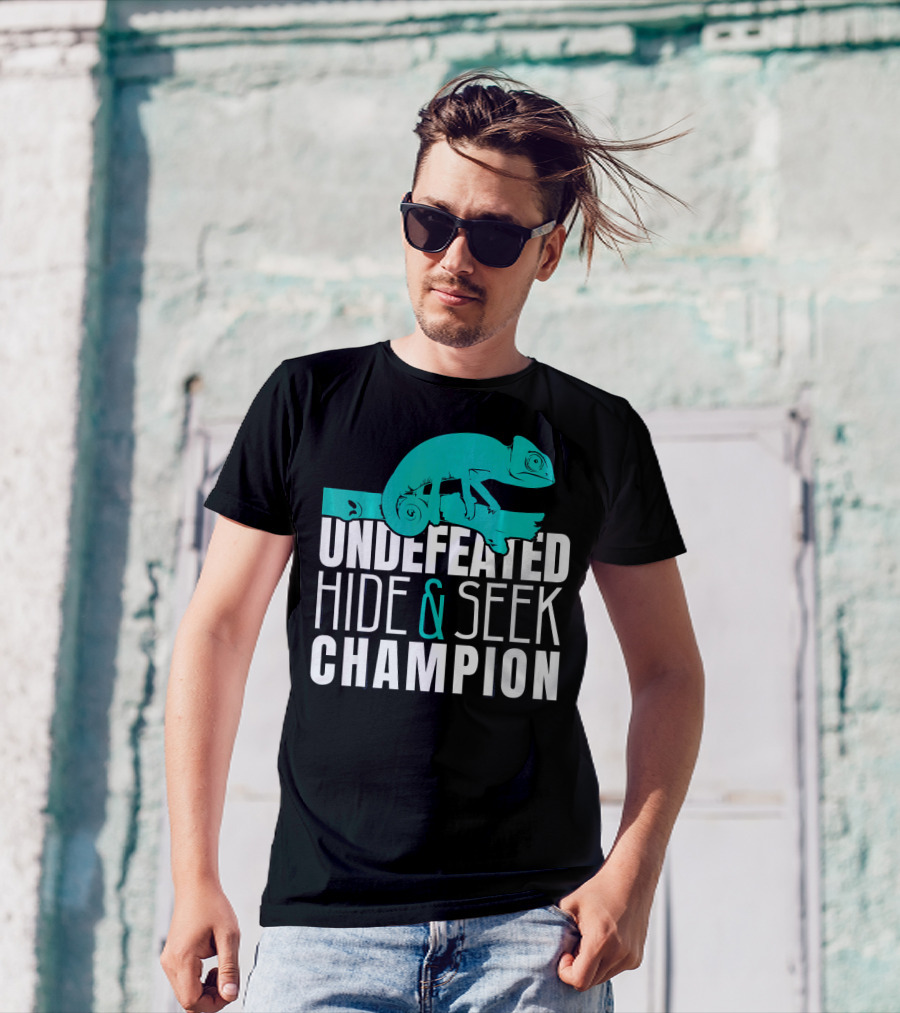 Undefeated Hide And Seek Champion Chameleon T-Shirt