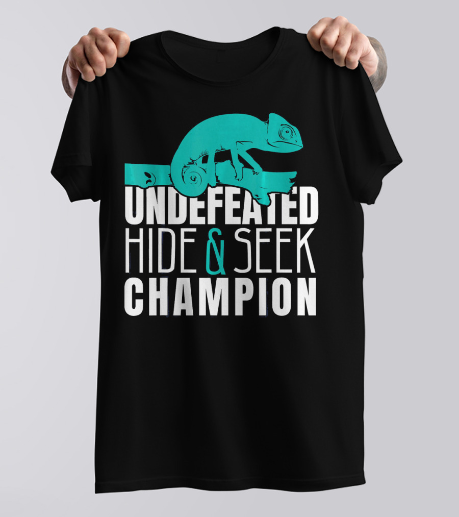 Undefeated Hide And Seek Champion Chameleon T-Shirt