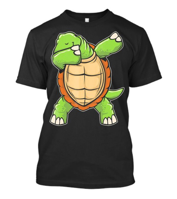 Funny Tortoise Dab Dabbing Torto T-Shirt