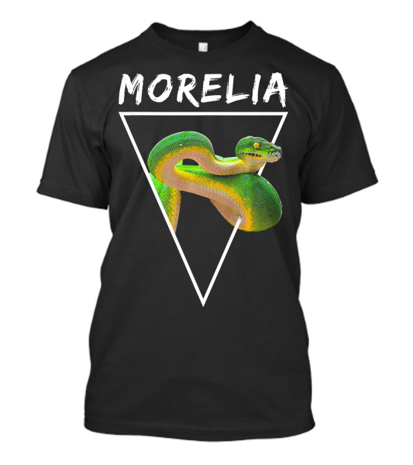 Morelia Green Tree Python Morelia Viridis Triangle T-Shirt