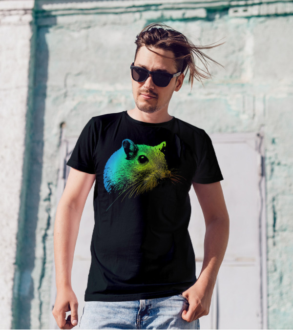 GERBIL Vibrant Rainbow Spectrum T-Shirt