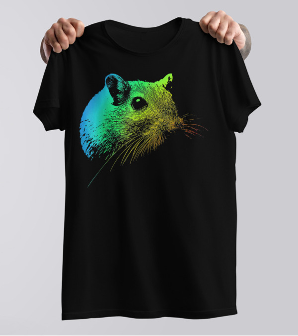 GERBIL Vibrant Rainbow Spectrum T-Shirt