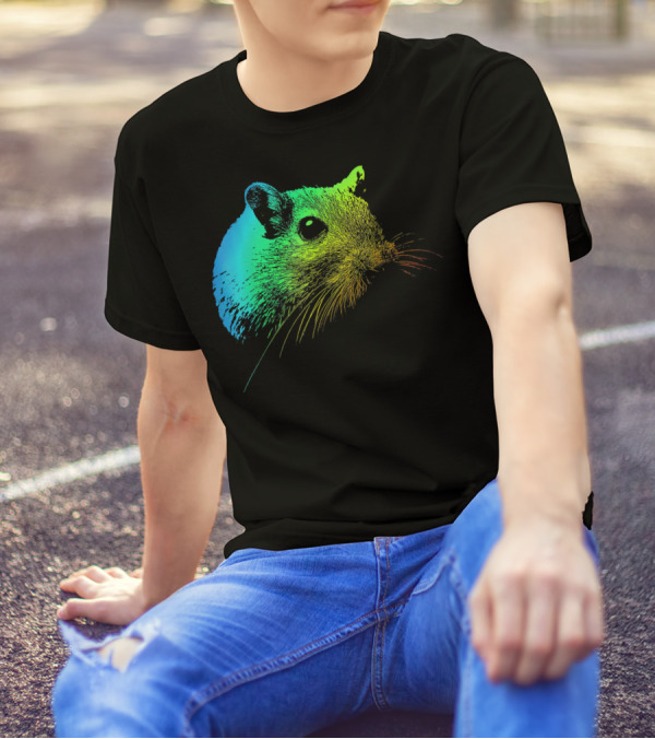 GERBIL Vibrant Rainbow Spectrum T-Shirt