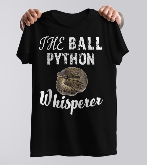 THE BALL PYTHON WHISPERER Retro Pet T-Shirt