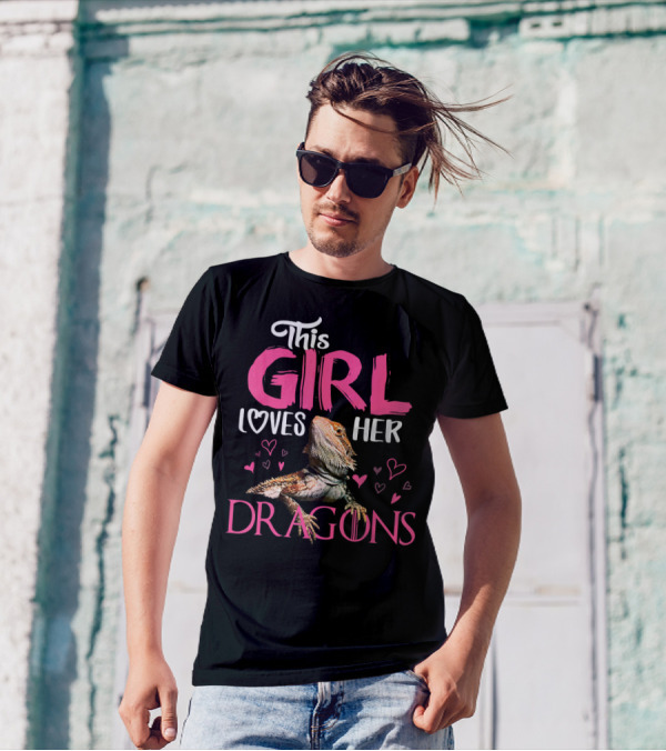 This Girl Loves Her Bearded Dragon T-Shirt