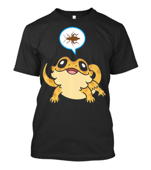 Funny Bearded Dragon Crickets Dream T-Shirt