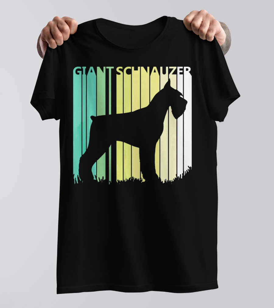 Giant Schnauzer Retro T-Shirt