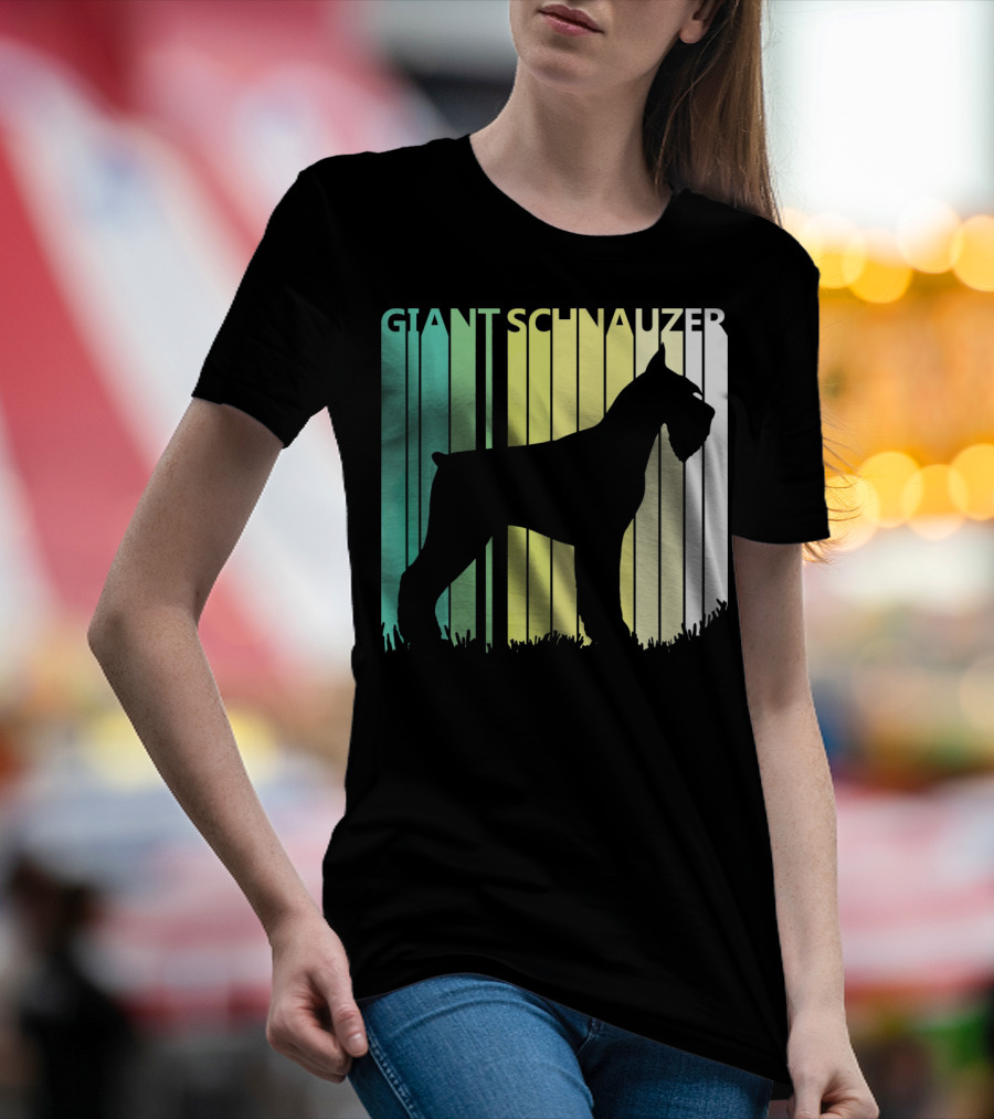 Giant Schnauzer Retro T-Shirt